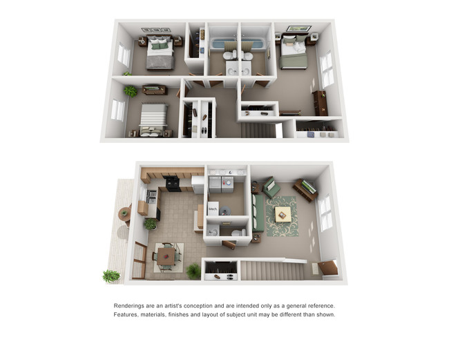 Floorplan - Hoosier Court Apartments