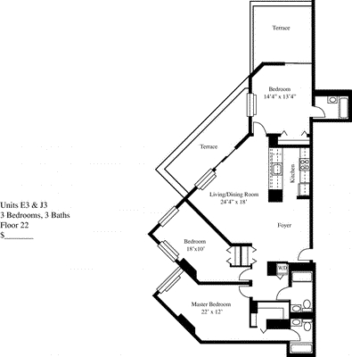 Floorplan - Portside Towers