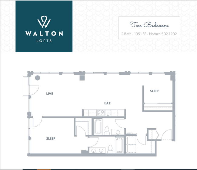 Floorplan - Walton Lofts