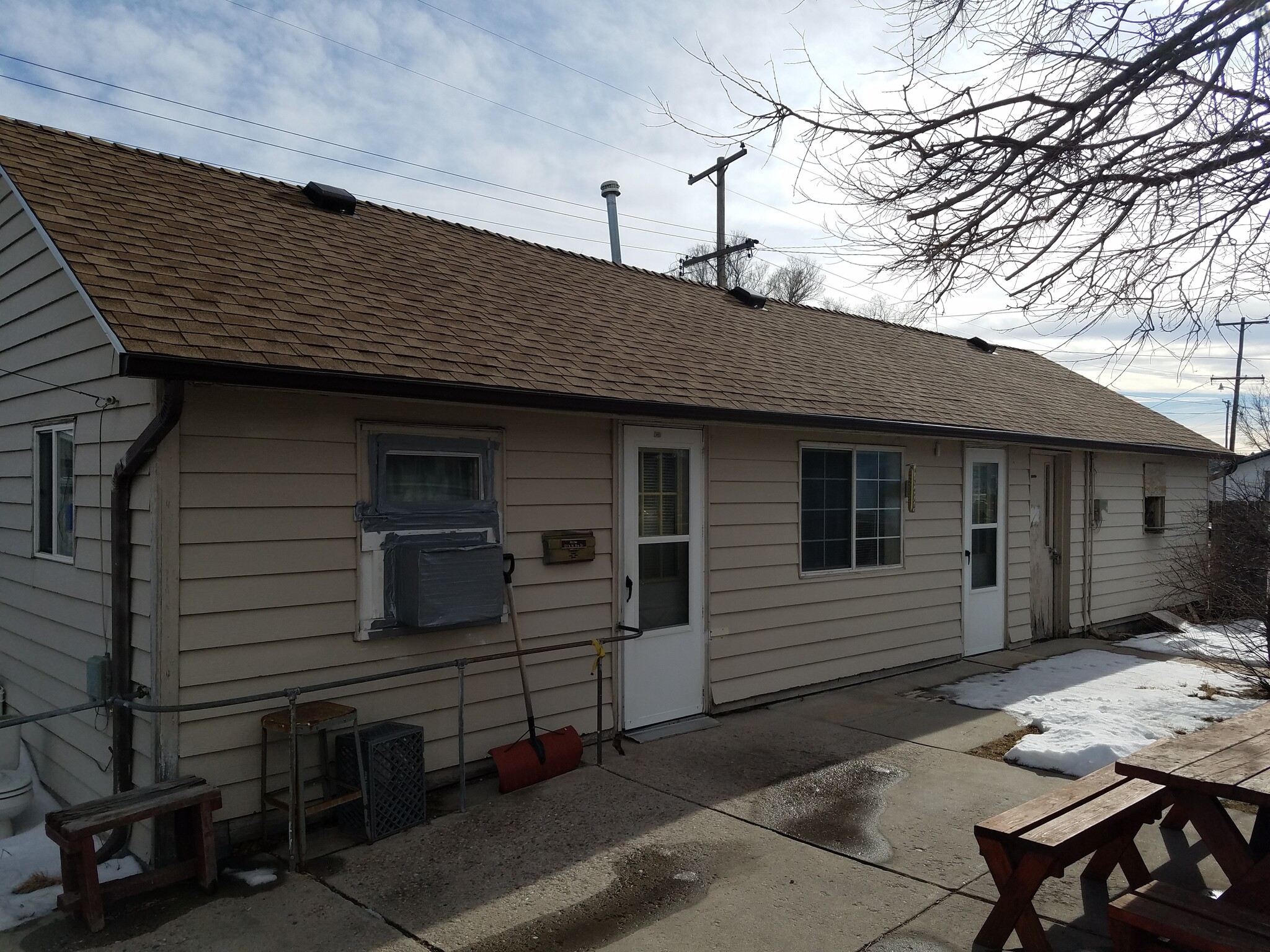 Front of house - 121 west 8th Street