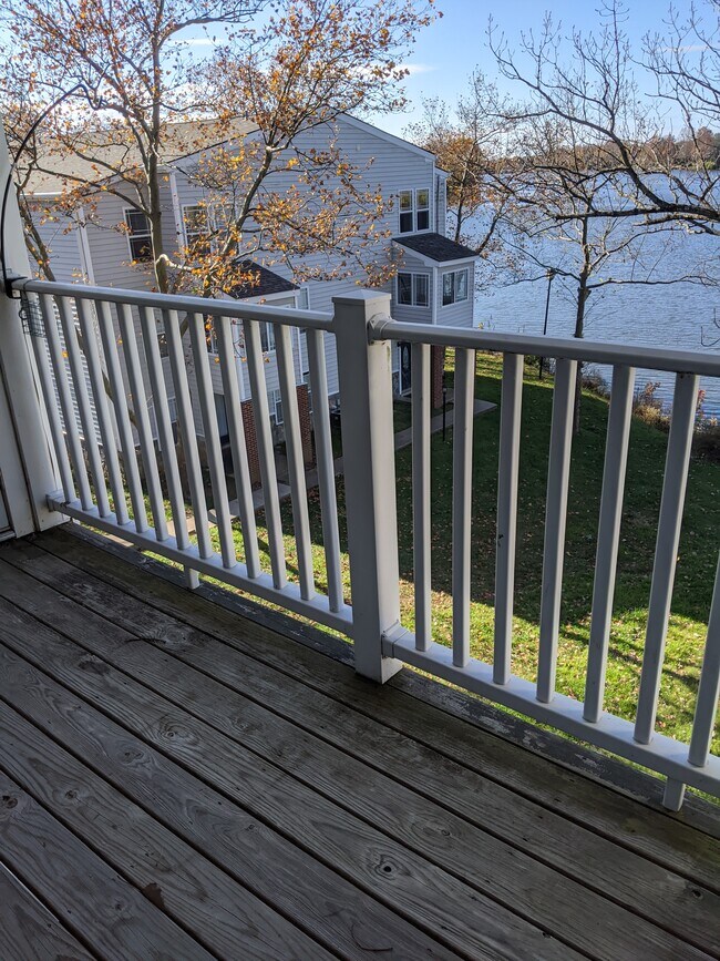 No buildings directly behind the unit, which means an unblocked view and plenty of air. - 2414 Lake Park Rd