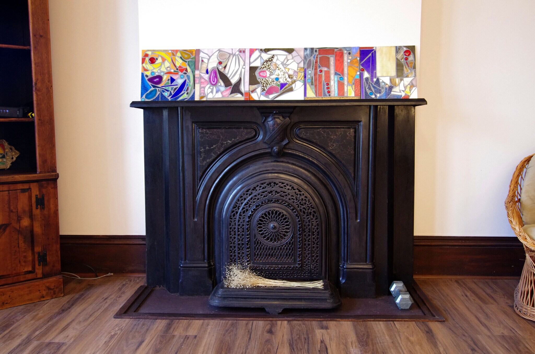 Fireplace (not in use) - 418 N Main St