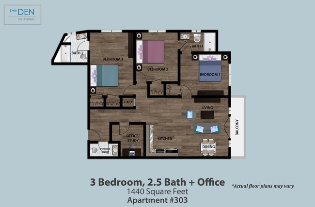 Floorplan - The Den On Levering