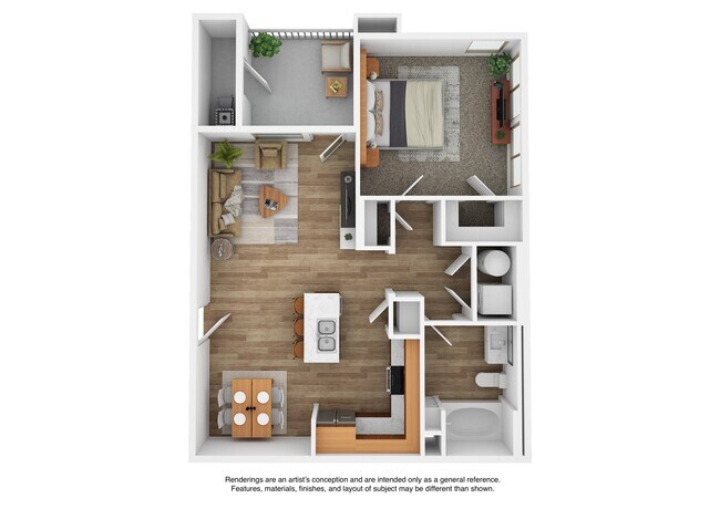 Floorplan - The Veridian Apartments & Townhomes