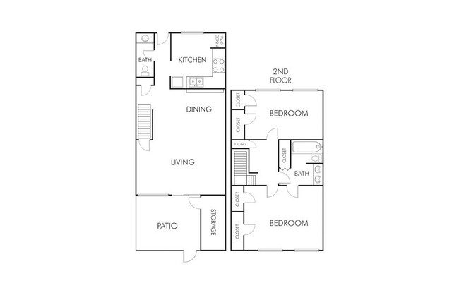 Floorplan - Park City Townhomes