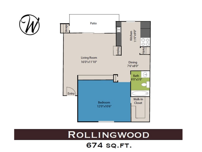 Floorplan - Waters at Barton Creek