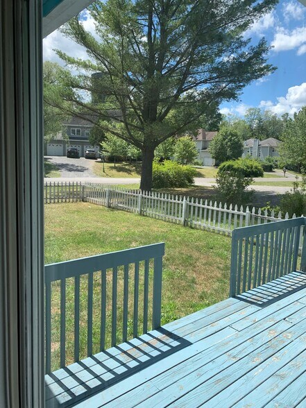 View from Room to the Deck - 246 Sapsucker Woods Rd