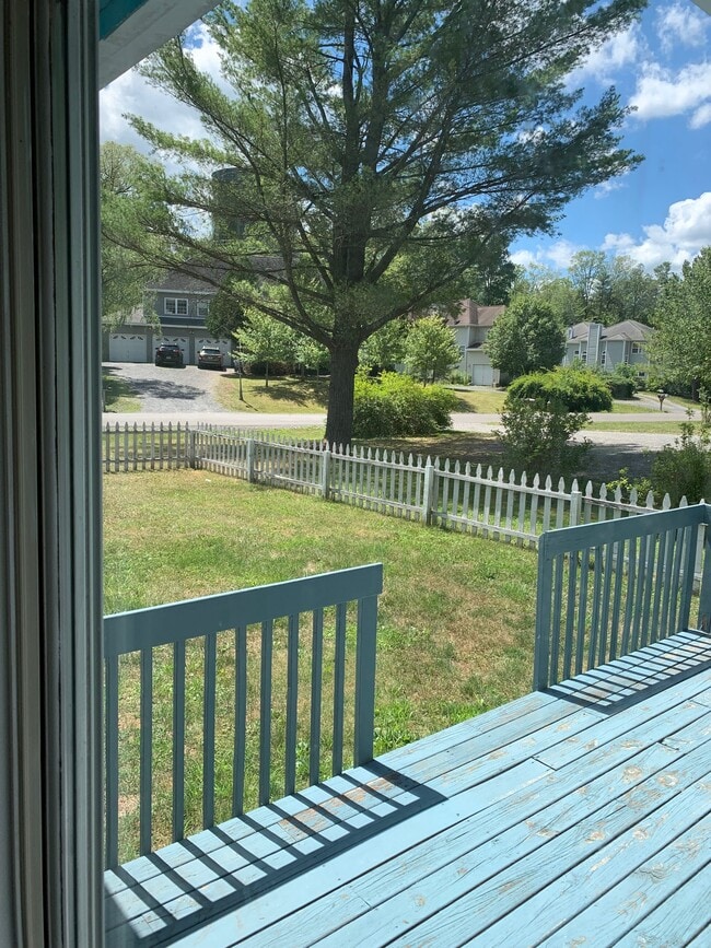 View from Room to the Deck - 246 Sapsucker Woods Rd