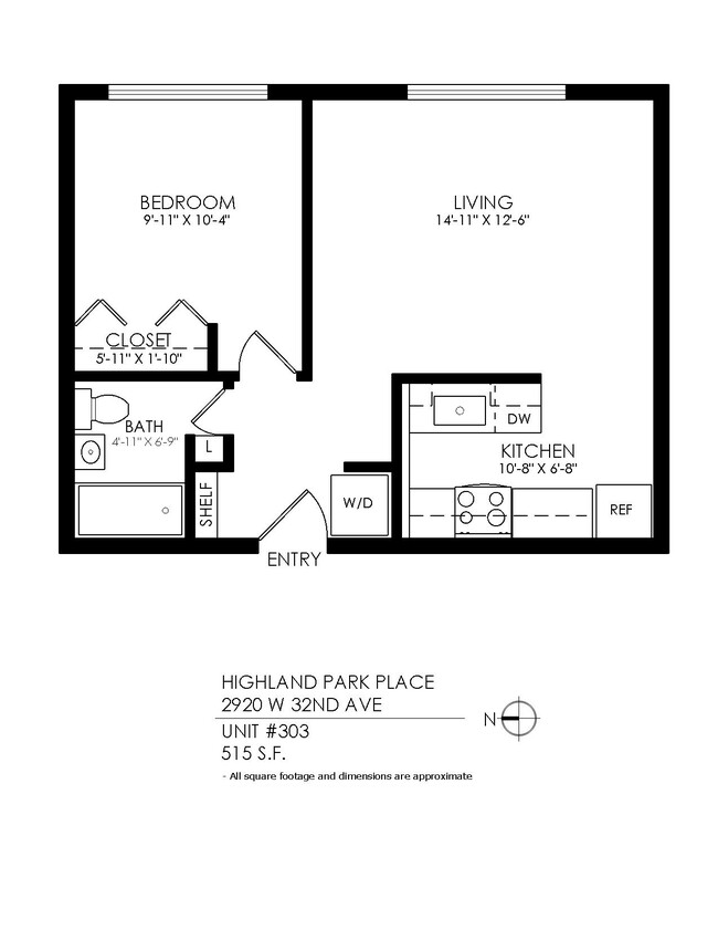 Floorplan - Highland Park