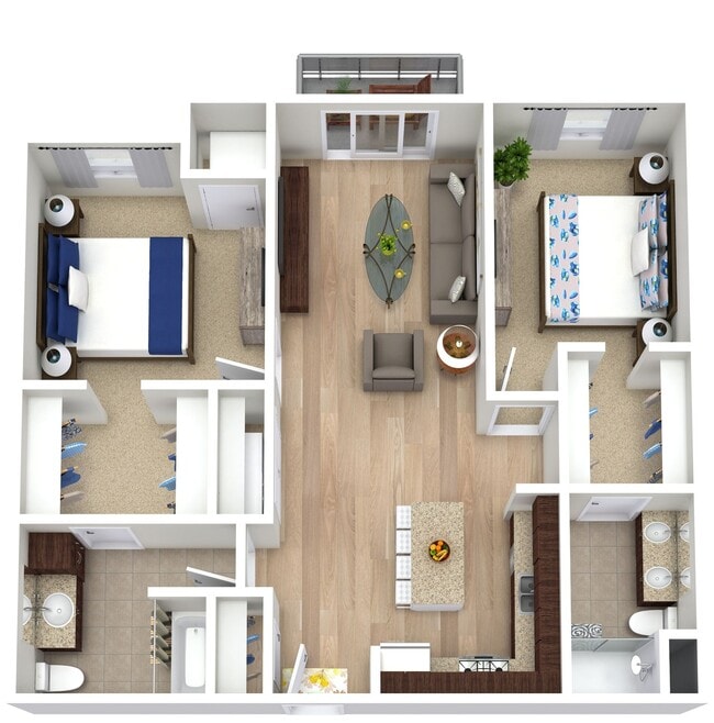 Floorplan - Grand35 Apartments - 55 Plus Active Adult