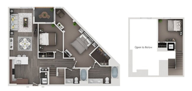 Floorplan - Fusion Encore Hollywood
