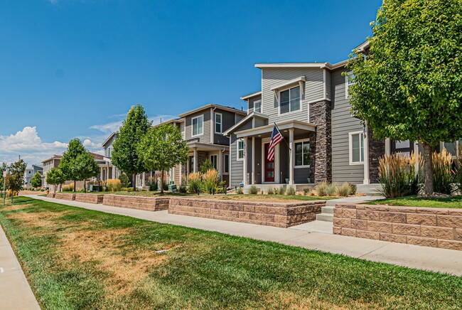 Building Photo - LEASED THRU 04/12/2026: 3BD, 2.5BA Commerce City Townhome with 2-Car Garage