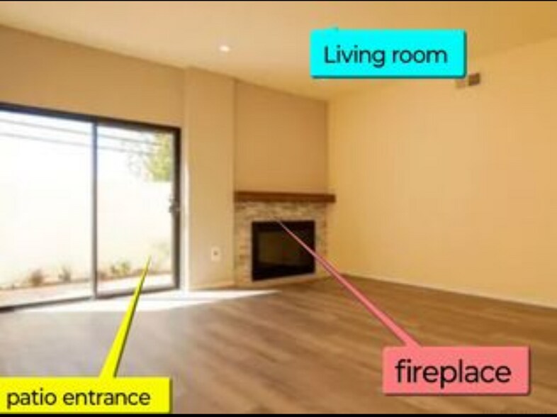 Fireplace - 135 Courtyard Dr