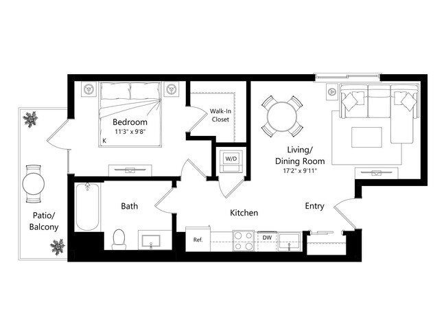 Floorplan - The Santa Monica Collection - 1430 Lincoln