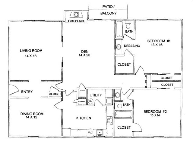 2 BD 2B MODEL C - Maison Imperial