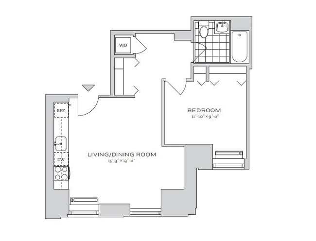 Floorplan - 70 Pine Apartments