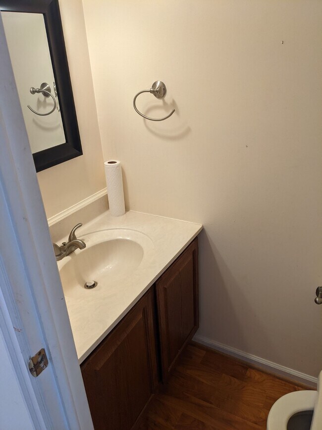 downstairs half bath - 9908 Whitney Cir