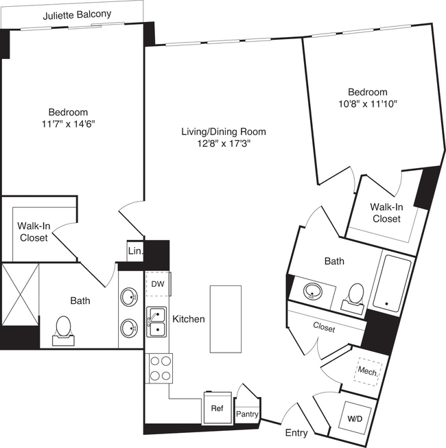 Floorplan - The Edge