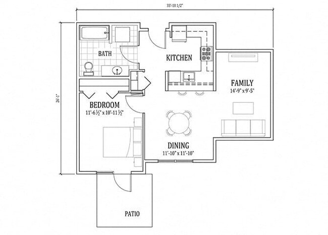 Floorplan - The Savoy at Lake City 55+ Senior Community