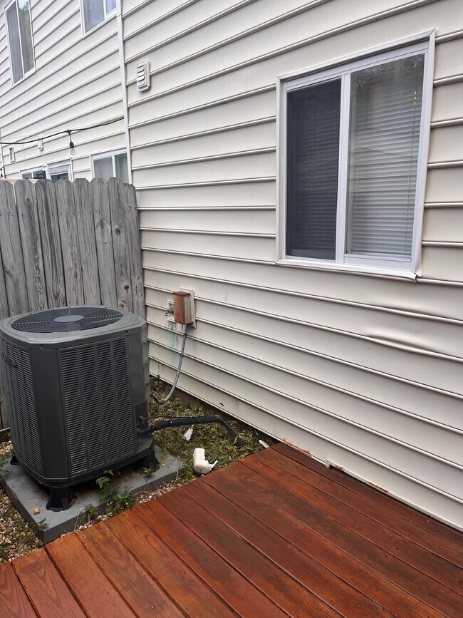 Newer heat pump unit installed in 2021 - 9908 Whitney Cir