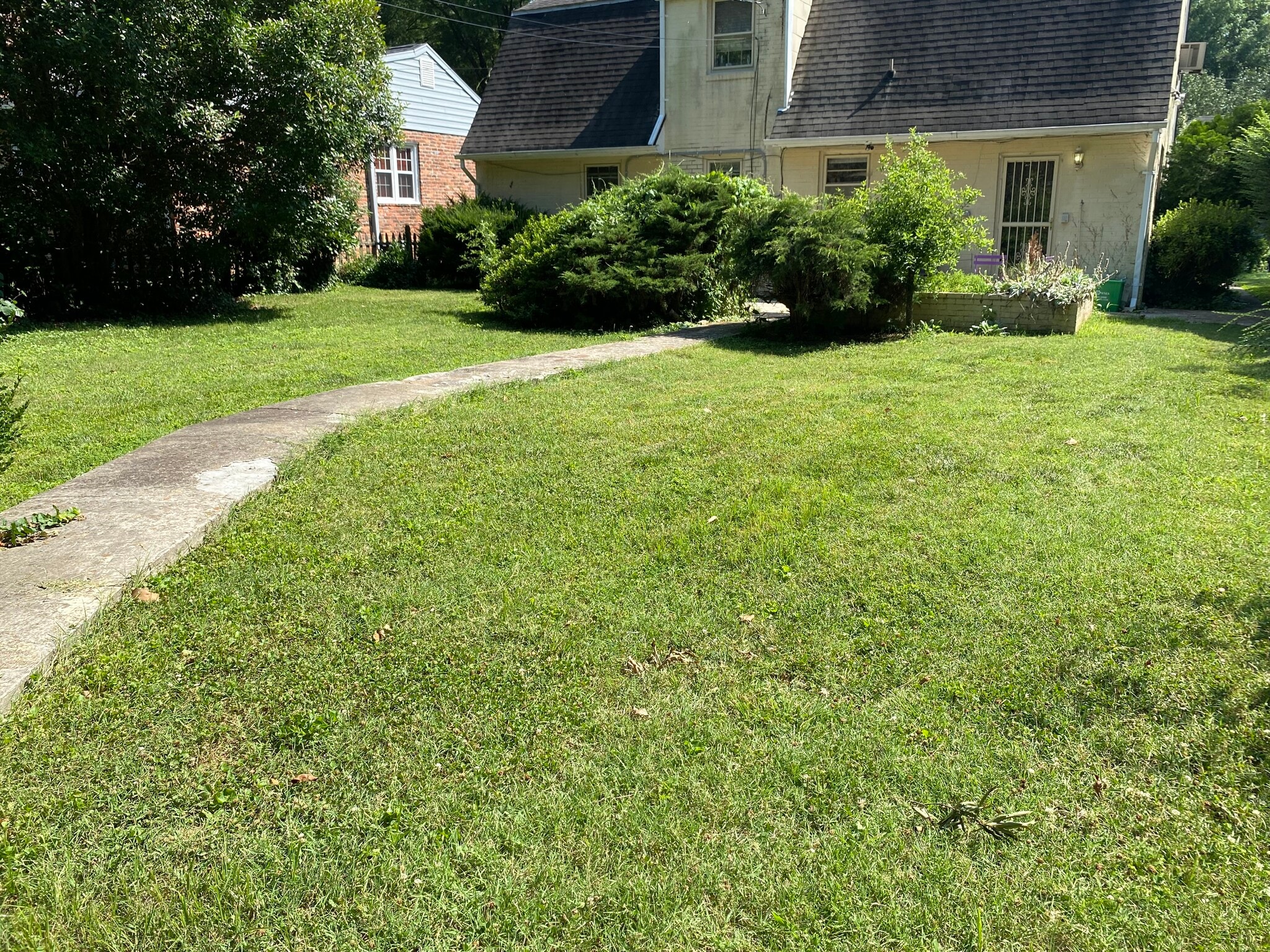 Back of house and yard - 3004 Douglasdale Rd