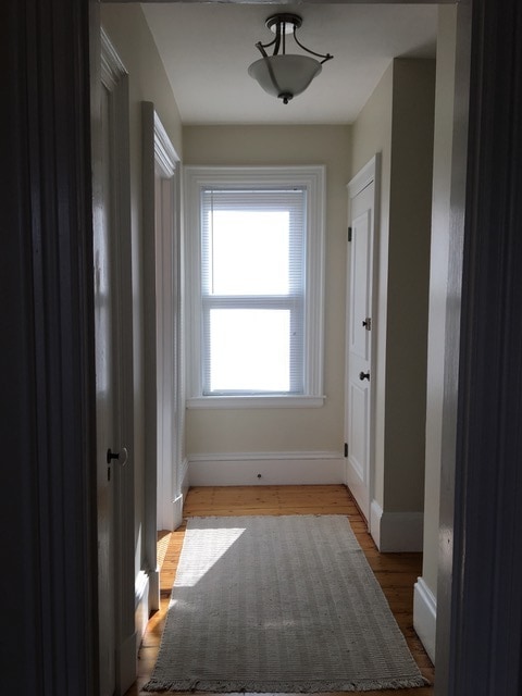 Hall to the bathroom - 214 Spring St