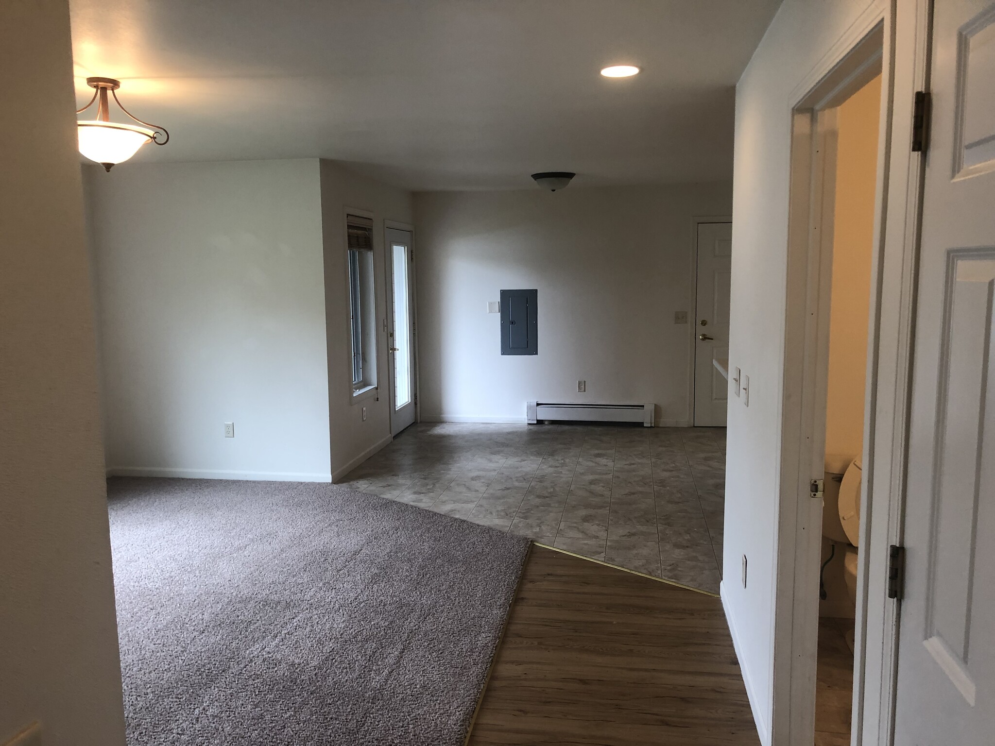 Living room and dining area - 632 Westwynd Ct