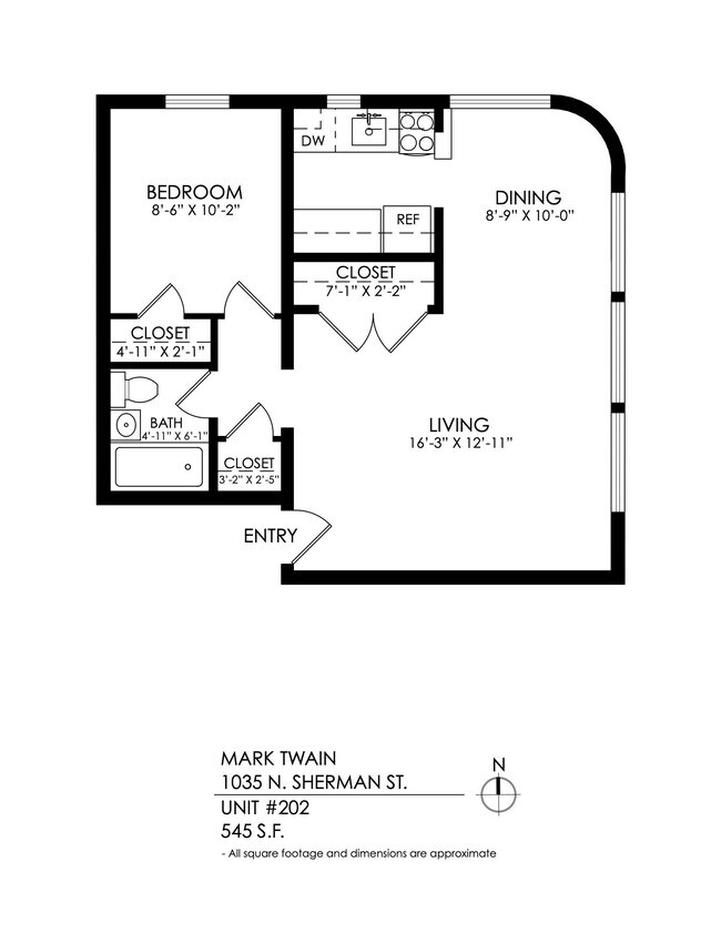 Floorplan - Mark Twain