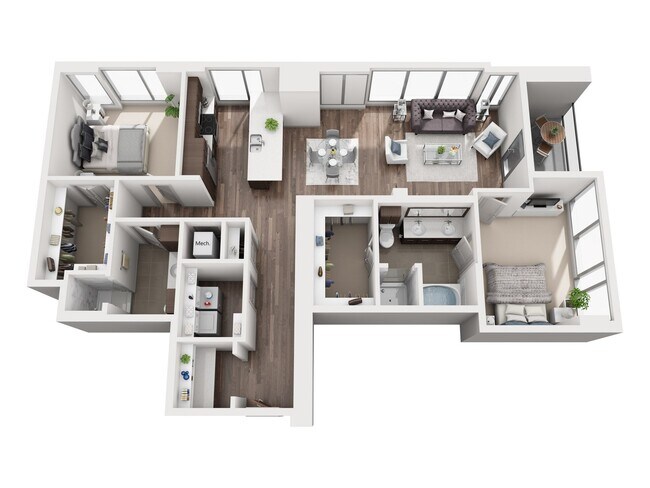 Floorplan - Northshore Austin
