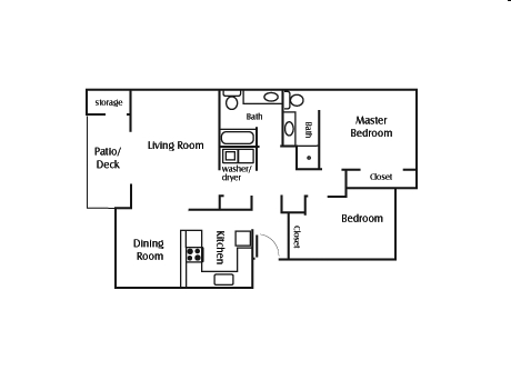 2BR/2BA - Vista Highlands