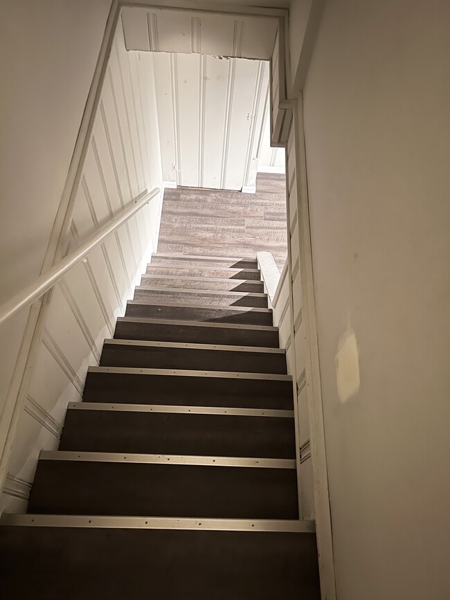 Stairs to basement - 3818 Greenspring Ave