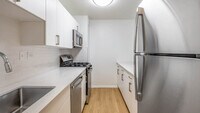 Kitchen with Stainless Steel Appliances - Emerson Place
