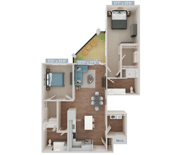 Floorplan - Avalon Boonton