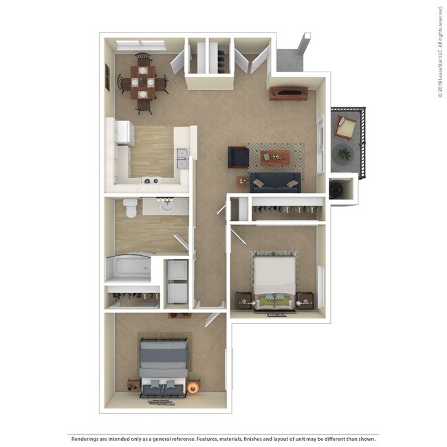 Floorplan - Carrington Pointe Apartments