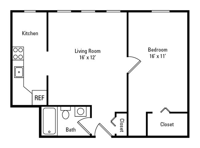 Floorplan - Parkwin and 1200 Park Avenue