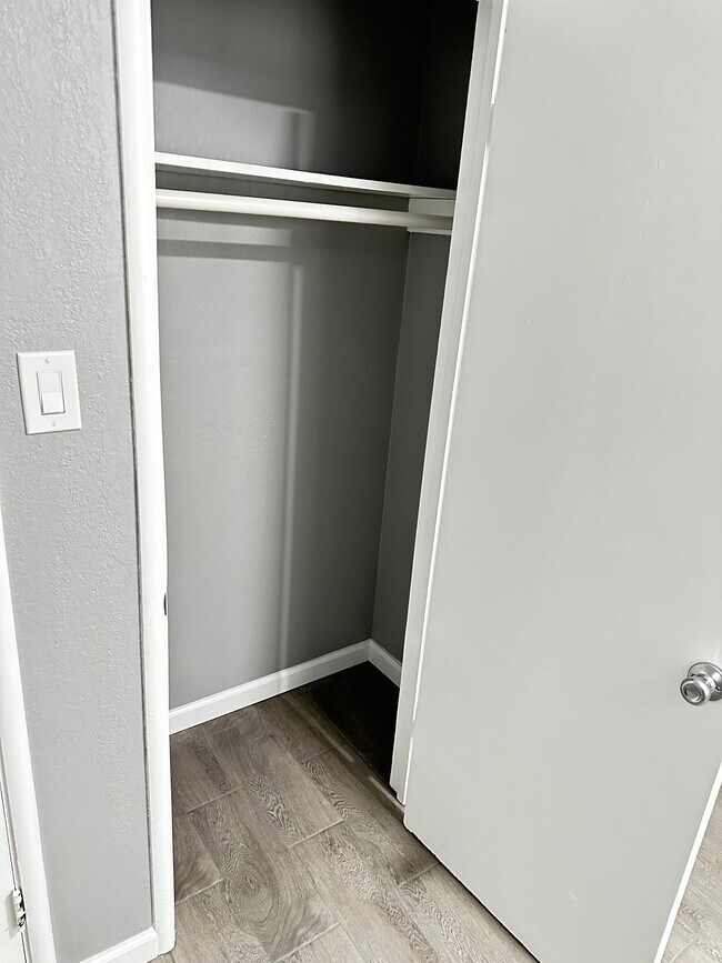 Bedroom closet - 149 Marina Way S