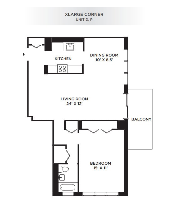 Floorplan - New Haven Towers