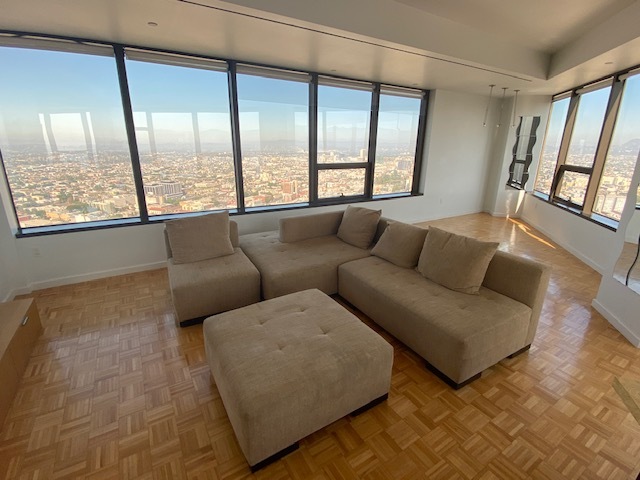 Living Room Southwest View - 1100 Wilshire Blvd