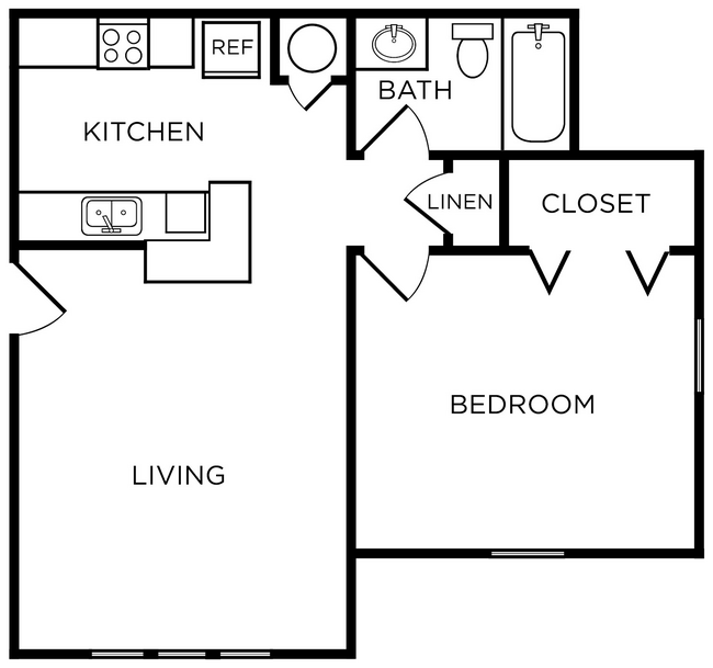 Floorplan - Westbury Mews Apartments
