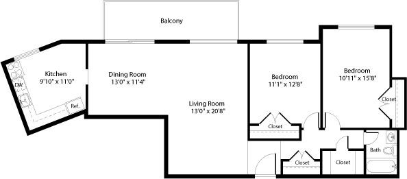 Floorplan - The Fields of Arlington