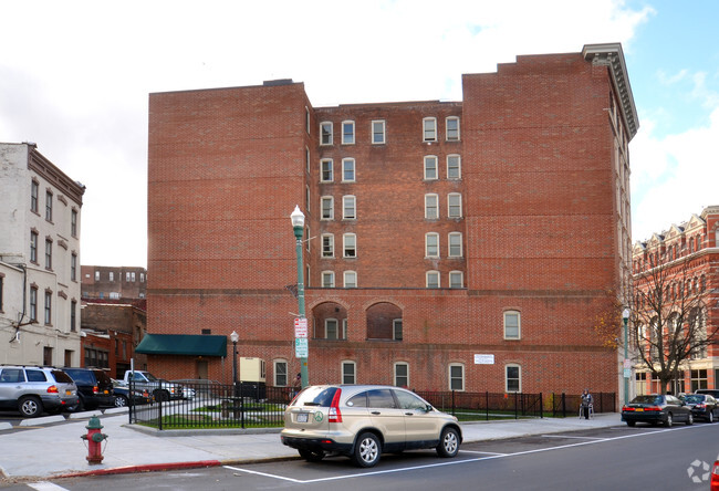 Back of Building - Monument Square Apartments