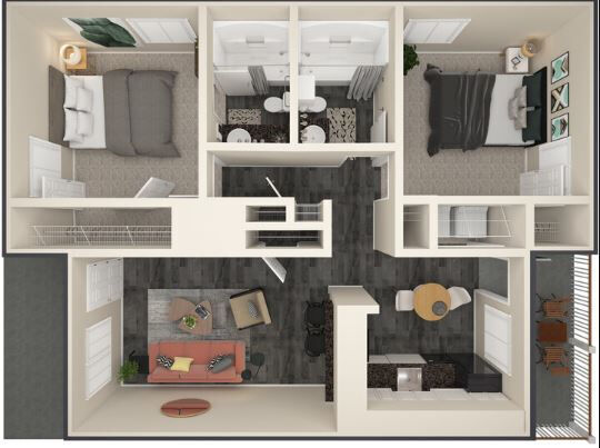 Floorplan - The Grove at Southwood