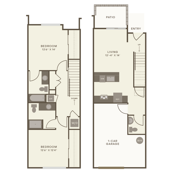 TheSonoranRow-Engrain-Plan A.png - Sonoran Row Townhomes