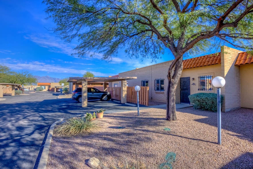 1 covered parking space - 982 S Pantano Rd