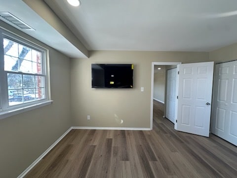 Bedroom view with Mounted 55" TV - 11921 Tarragon Rd