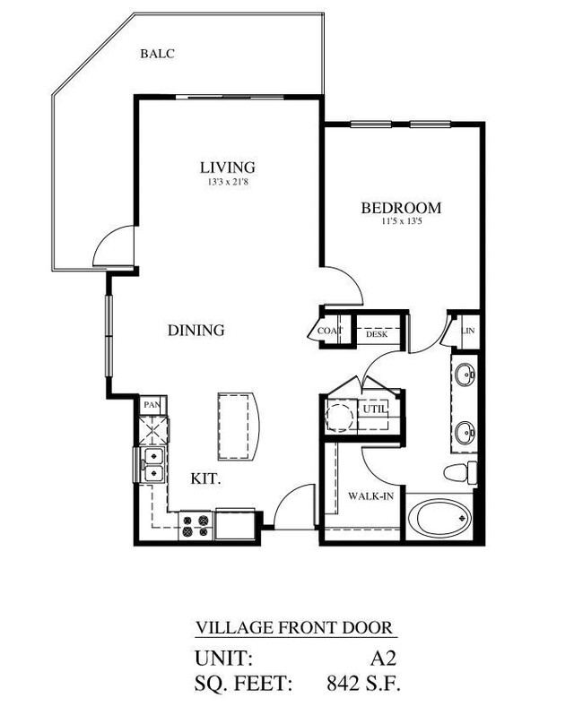 Floorplan - Colleyville Lofts