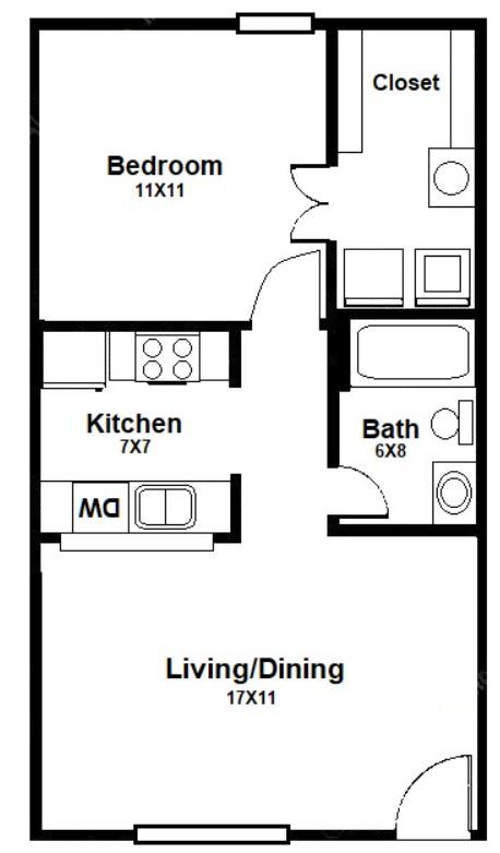 Floorplan - Cornerstone Apartments