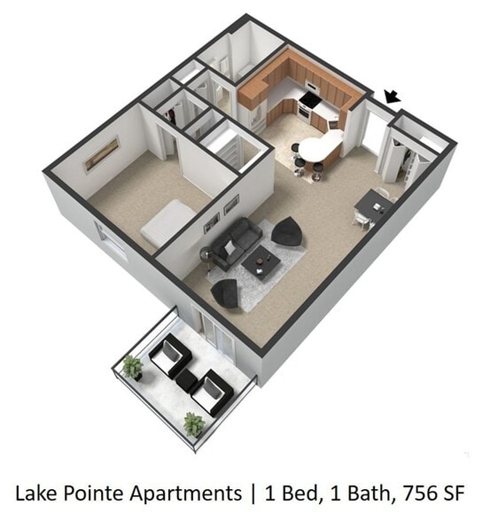 Interior Photo - Lake Pointe Apartment Homes