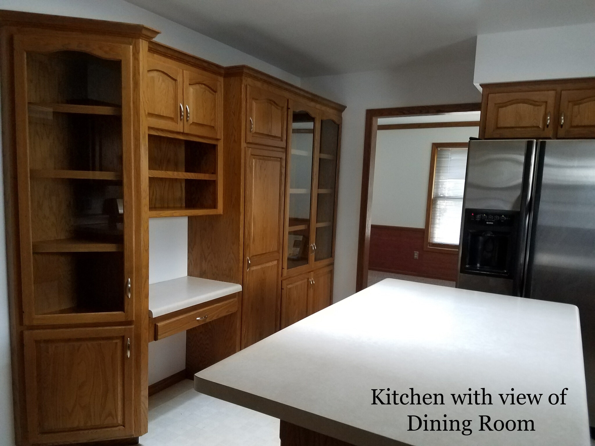 Kitchen w view of Dining Room - 1010 N Gammon Rd