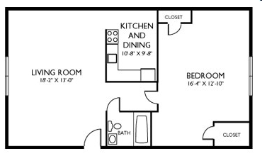 1BR/1BA - Gardens of Mt. Airy